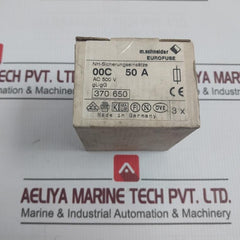 M.Schneider Nh-00/000 Nh Fuse Link 500V 120 Ka Din 43620
