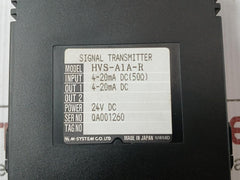 M.System Signal Transmitter Hvs-a1A-r 24V Dc