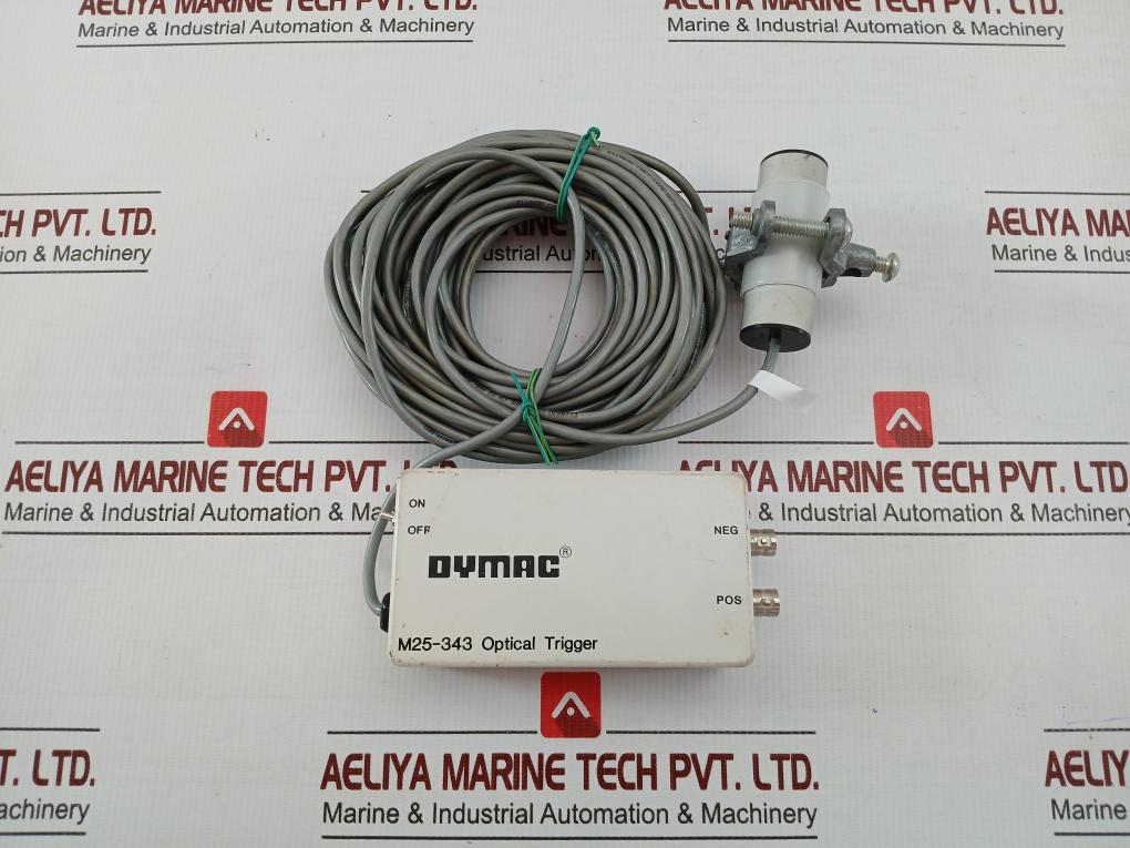M25-343 Instrument Optical Trigger Cable Assembly 13-meter Dymac