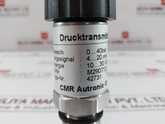 M290712-1 Cmr Autronic 0-40Bar 10-30Vdc Pressure Transmitter