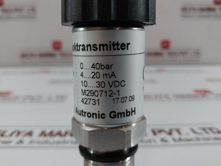 M290712-1 Cmr Autronic 0-40Bar 10-30Vdc Pressure Transmitter