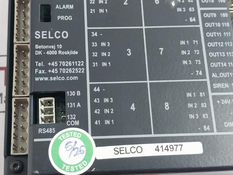 M3000.0010 Analog Alarm Monitor Selco 24 Volt