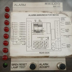 M4100-33 Alarm Annunciator Module 24V Selco