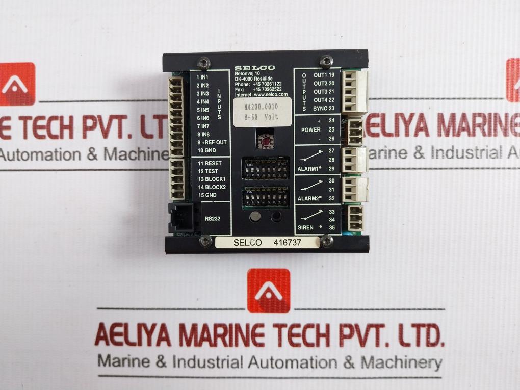M4200.0010 Alarm Annunciator Selco 8-60Volt