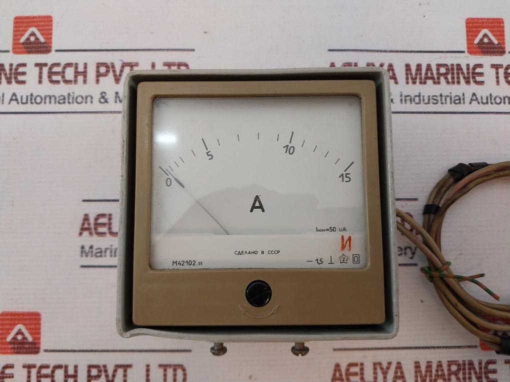 M42102.35 0-15 A Ammeter