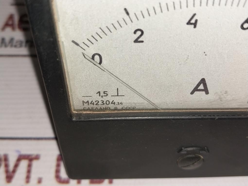 M42304.34 0-10A Ammeter