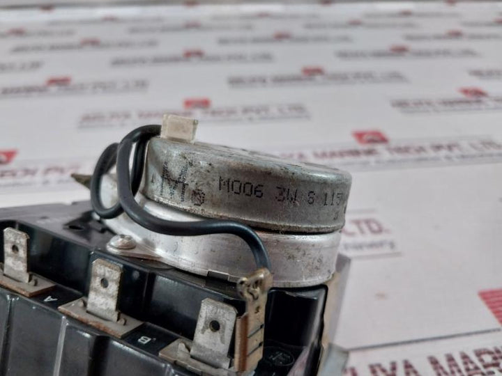 M460-g 25A, 250Vac (Htr) Timer And Cycle Reversing Switch M006 3W S 115Vac 60Hz