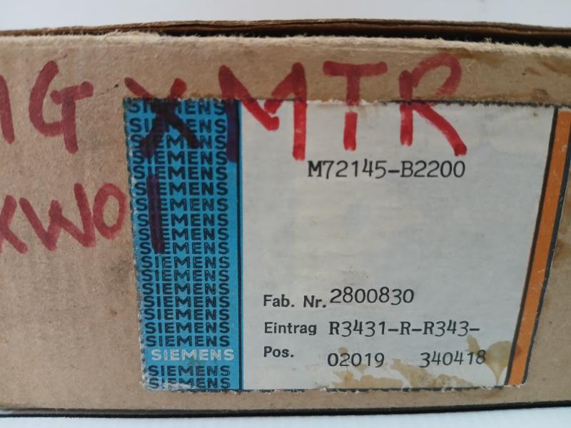 M72145-b2200 Limit Value Signal Generator Siemens Input 4-20Ma