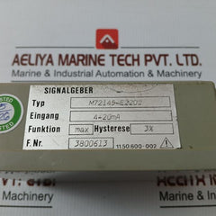 M72145-e2200 Siemens Signal Generator 4-20Ma
