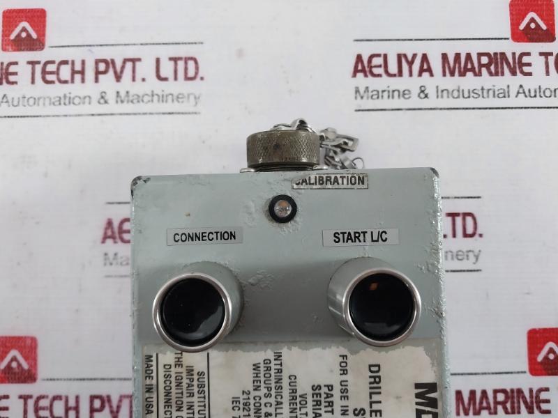 M/D Totco 219255-001 Drillers Calibration Switch Box With Led 10Vdc