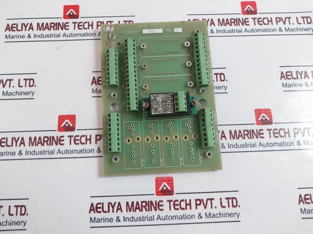 M/d Totco 220837-001 PCB Card Rev: C