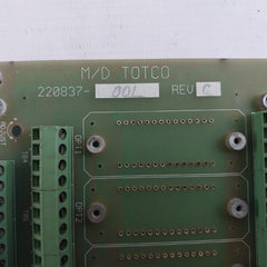 M/d Totco 220837-001 PCB Card Rev: C
