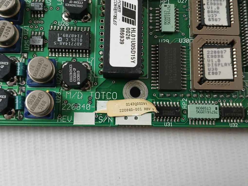 M/D Totco 220840-001 Interface Circuit Board Ssm-wr-25-1970B V1.0