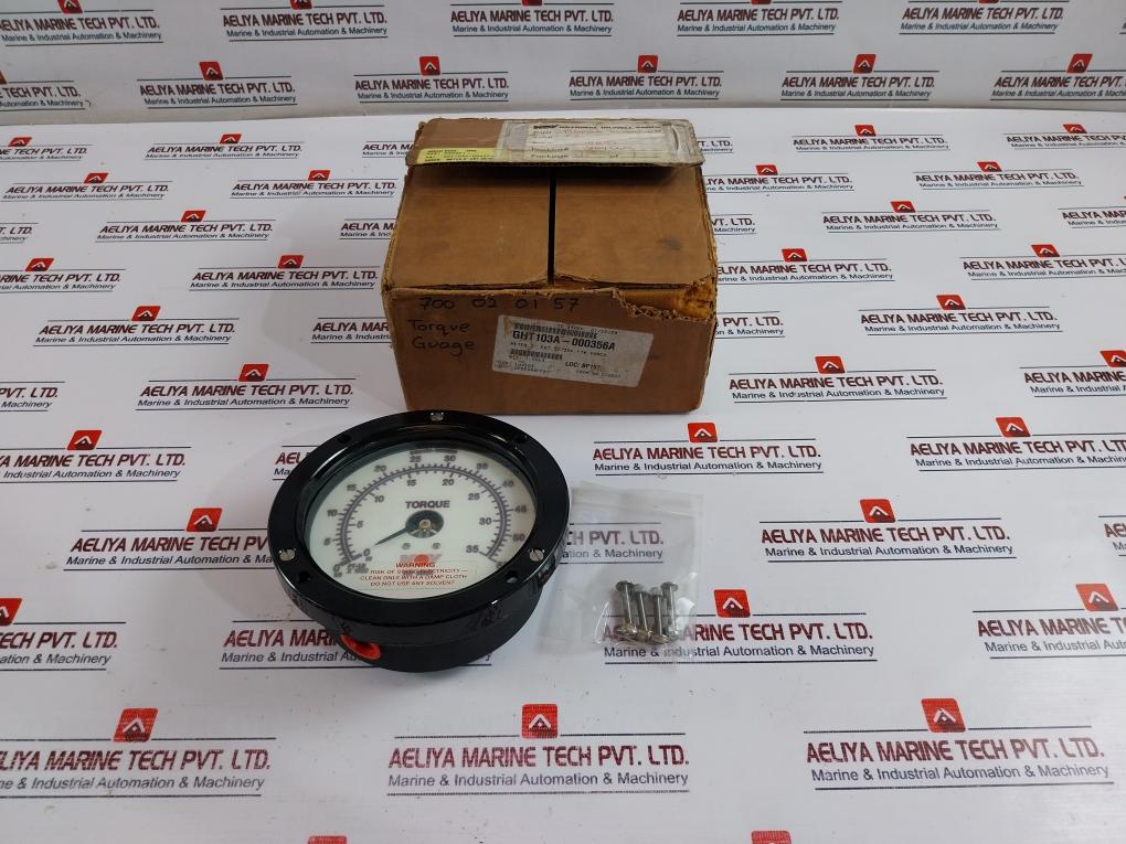 M/D Totco Ght103A-000356A Analogue Torque Meter 1-10 Vdc