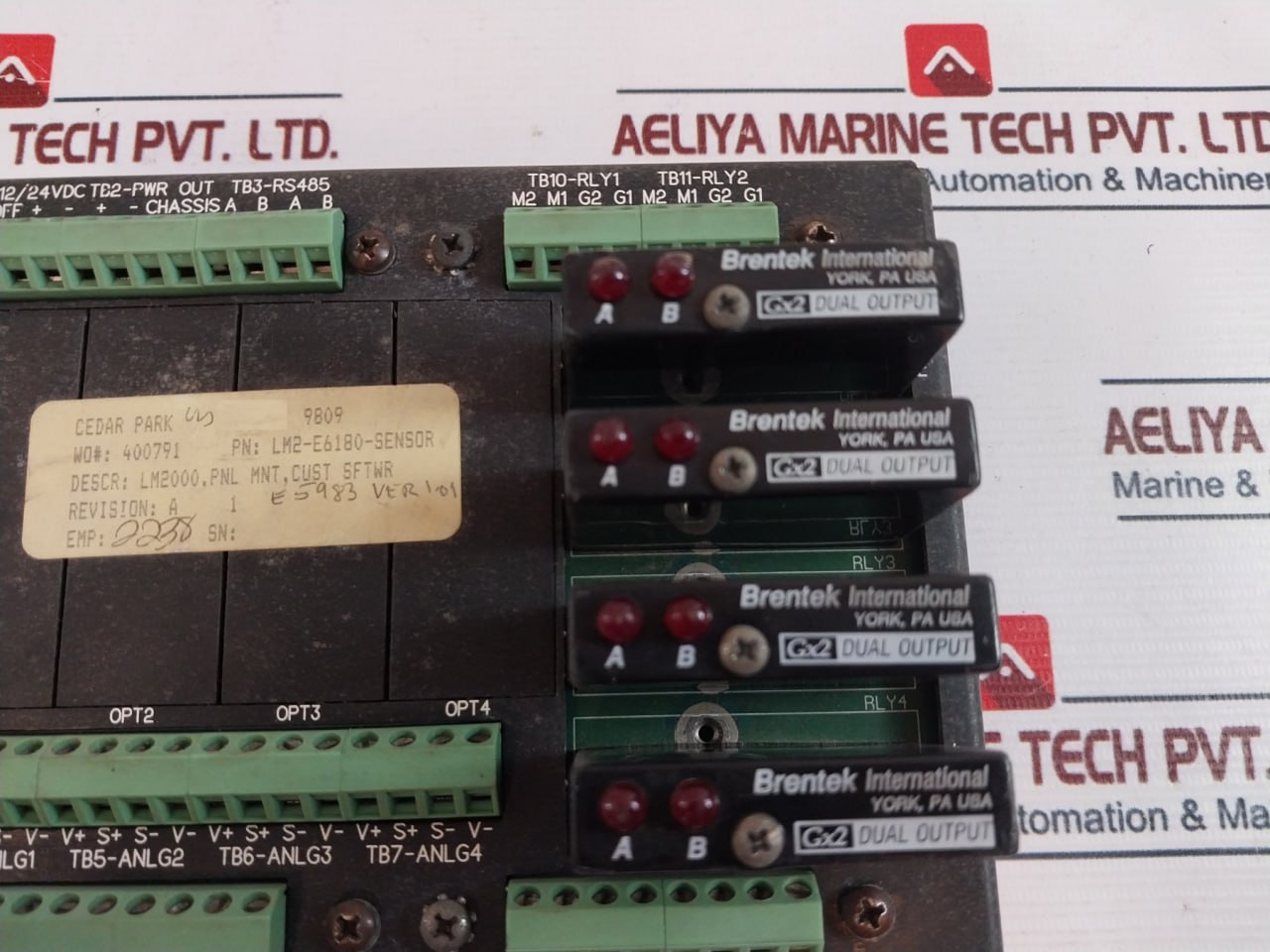 M/D Totco Lm2-e6180-sensor Display 12 Or 24 Vdc 13W