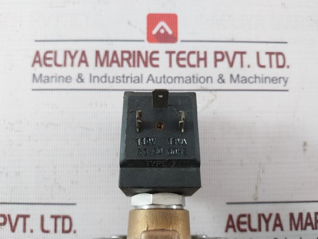 M&M 7400 Solenoid Valve Coil 110V 50Hz 18Va E3.50 60Hz Ed100%