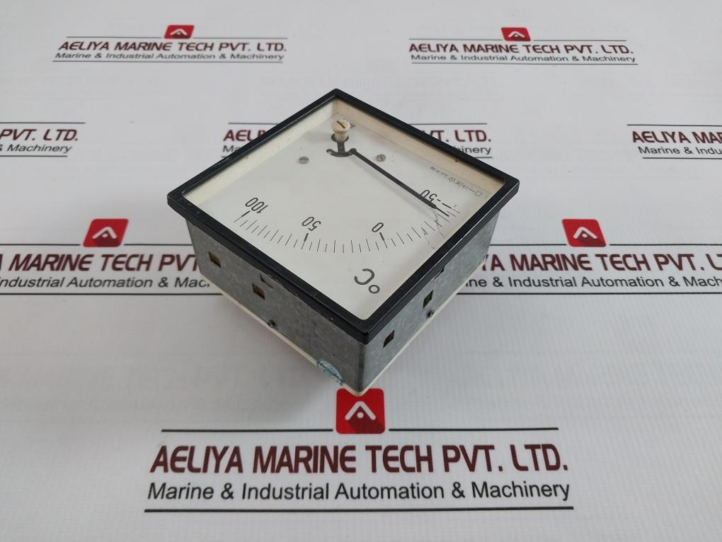 M&W Dbq 96 Analog Temperature Indicator Celsius 24V Pt100 Lt9 2X10Ω