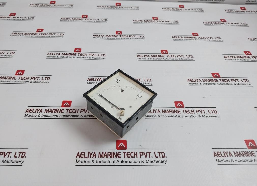M&W Dbq 96 Analog Temperature Indicator Celsius Pt100 0-100 C 24V