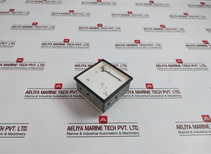 M&W Dbq 96 Analog Temperature Indicator Celsius Pt100 0-100 C 24V