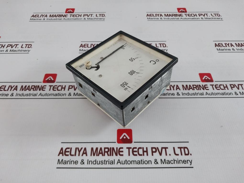 M&W Dbq 96 Analog Meter With Celsius Scale Pt100 24V Dc