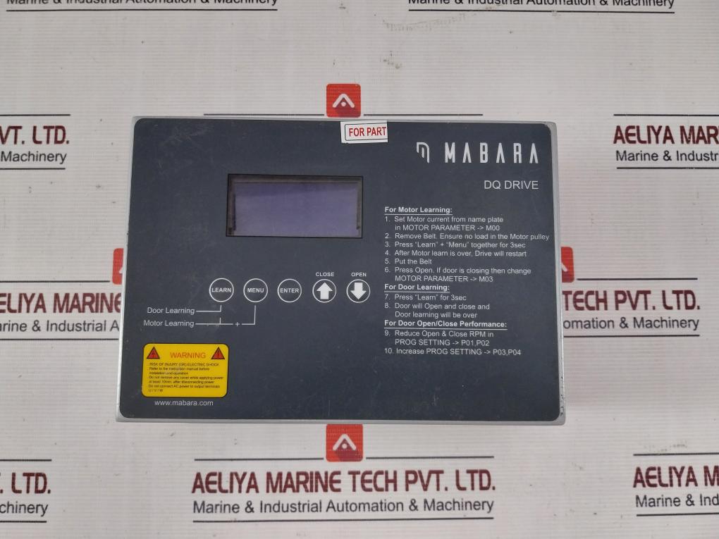 Mabara Dq Door Drive 220V Ac (Not Working)