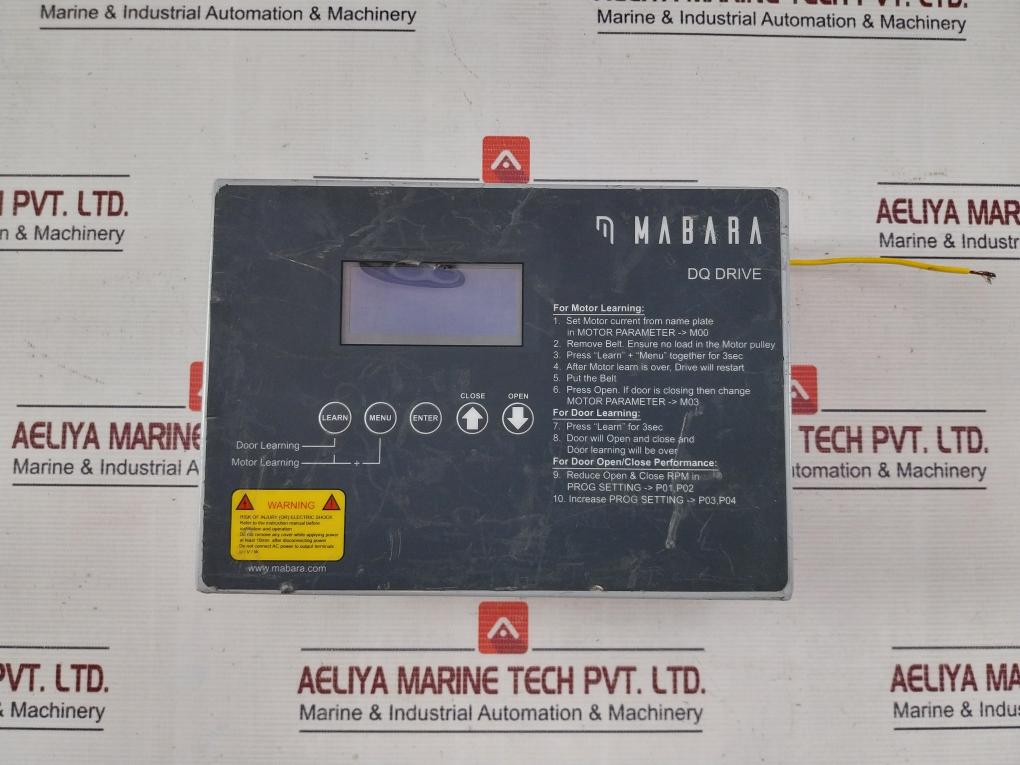 Mabara Dq Genesis Pm Door Drive 220 Vac Ver 0.4.B