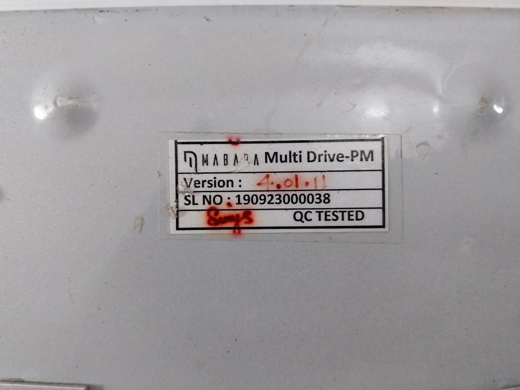 Mabara Multi Door Drive-pm Module Ver 4.01.11 220 Vac