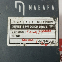 Mabara Multidrive-pm Genesis Door Drive 220Vac
