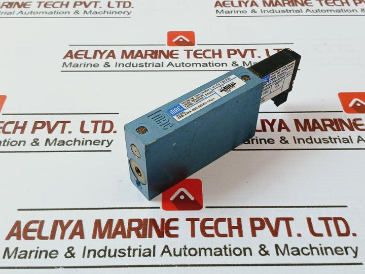 Mac 48B-ama-000-gdk0-1Kj= Single Solenoid Piloted Valve