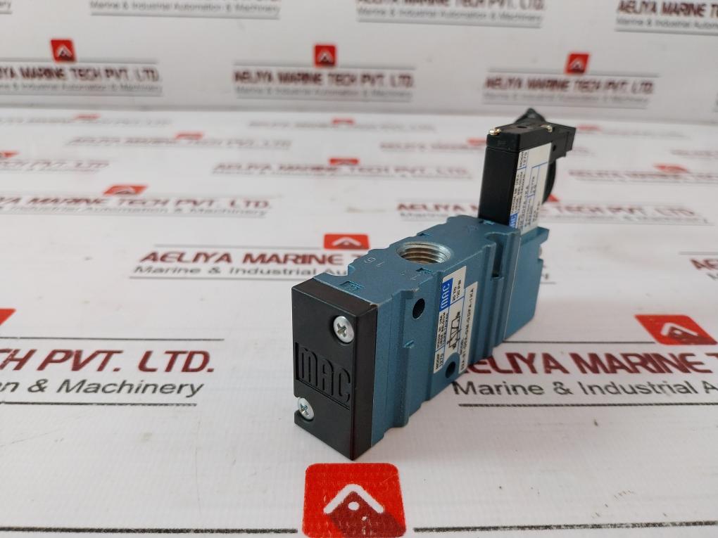 Mac 52a-31-d0a-gm-gdfa-1ka Solenoid Valve 20 To 120 Psi 24 Vdc