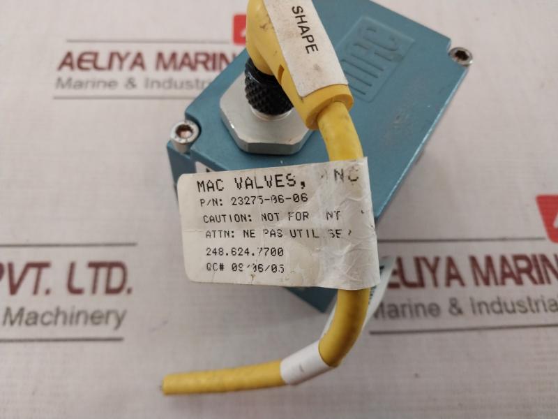Mac Ppc5C-aaa-agaa-bbb-f0 Pressure Control Valve 0-100 Psi 4A 300V