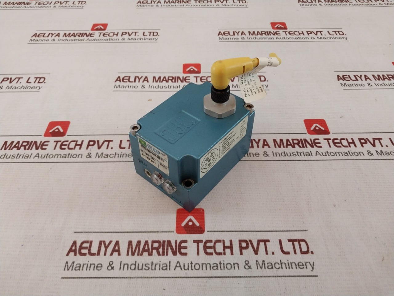 Mac Ppc5C-aaa-agaa-bbb-f0 Pressure Control Valve 0-10V Sgl 0-100 Psi Ea54 4A 300V