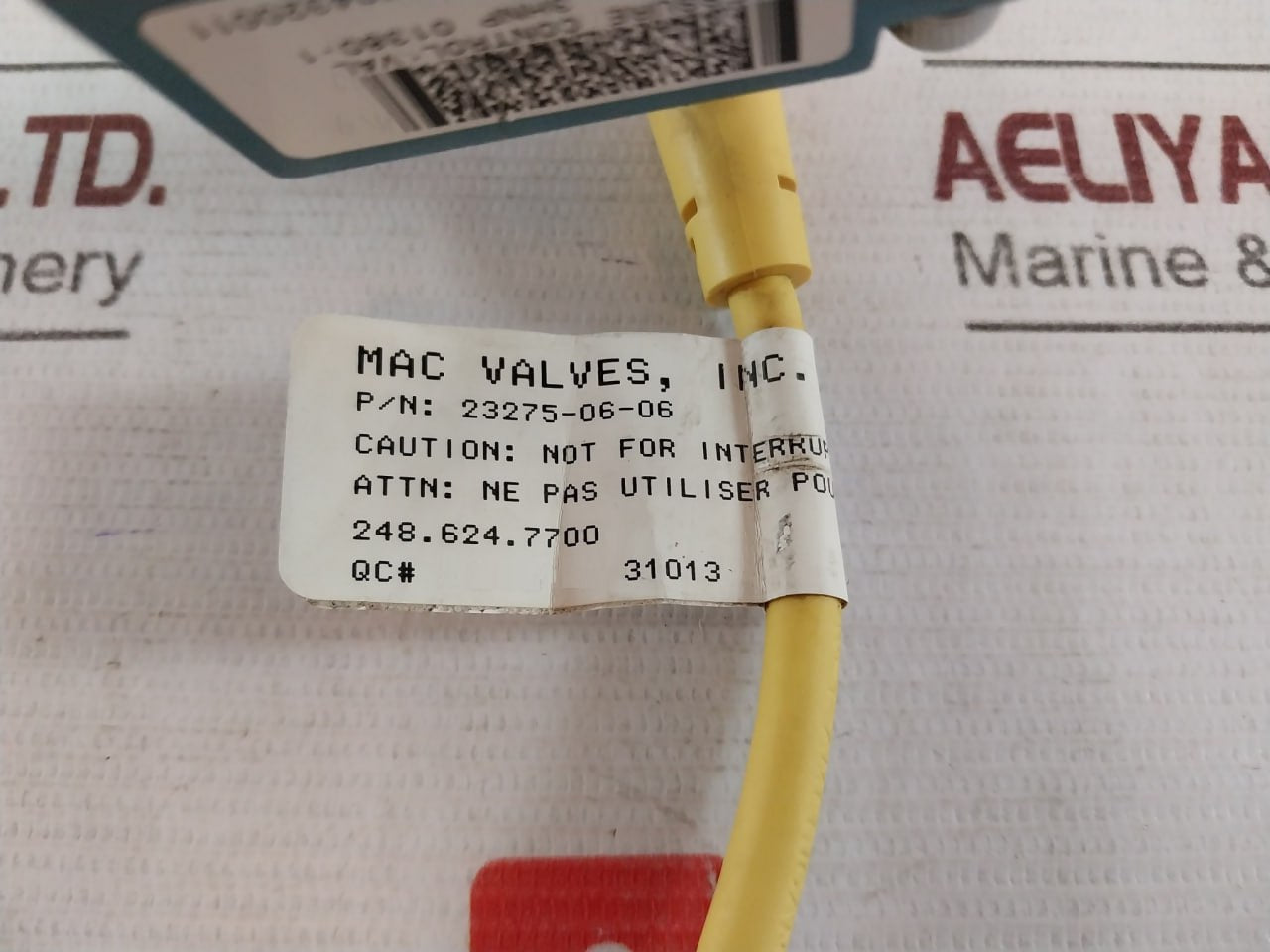 Mac Ppc5C-aaa-agaa-bbb-f0 Pressure Control Valve 0-10V Sgl 0-100 Psi Ea54 4A 300V