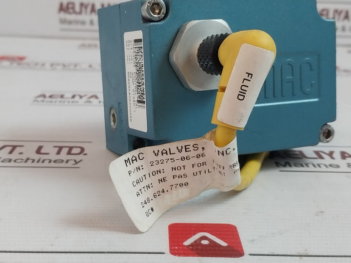 Mac Ppc5C-aaa-agaa-bbb-f0 Pressure Control Valve 23275-06-06, 3Hnp 01380-1