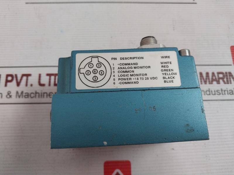 Mac Ppc5C-aaa-agaa-bbb-f0 Pressure Control Valve Rev.No:00 +18-28Vdc 0-100 Psi