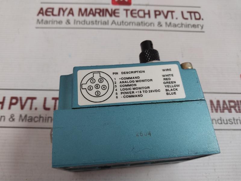 Mac Ppc5C-aaa-agaa-bbb-f0 Pressure Control Valve Rev.No:03 +18-28Vdc