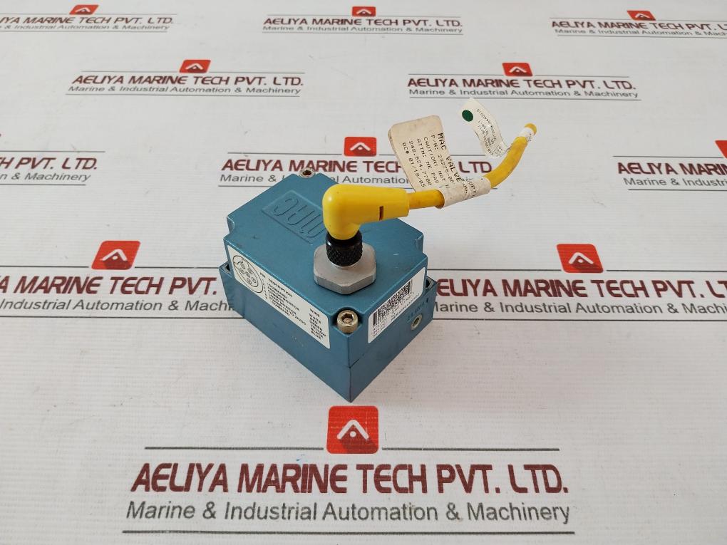 Mac Ppc5C-aaa-agaa-bbb-f0 Pressure Control Valve Rev 3 Rev 2 0-10V Sgl 0-100 Psi