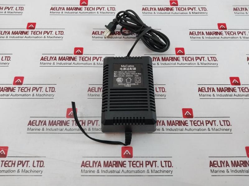 Macable Power Adapter Mkac-66-243000M For Hikvision 220Vac 50Hz 400Ma Max