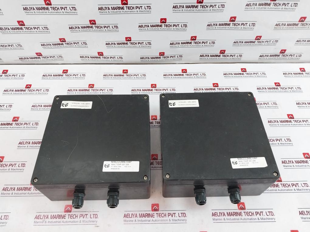 Maccomevap Mac Tgvp 331.226 Junction Box W/ Screwed Lid Connecting Ter ...