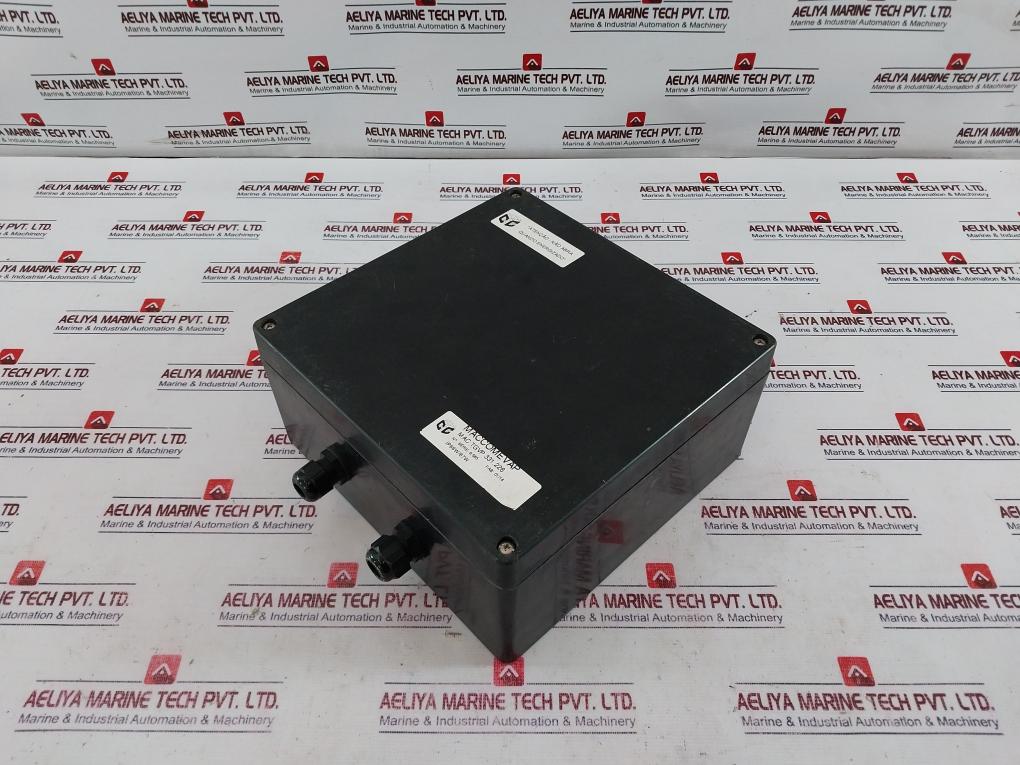 Maccomevap Mac Tgvp 331.226 Junction Box W/ Screwed Lid Connecting Terminals