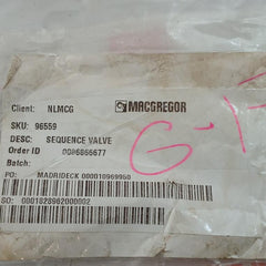 0086866677 Sequence Valve Macgregor