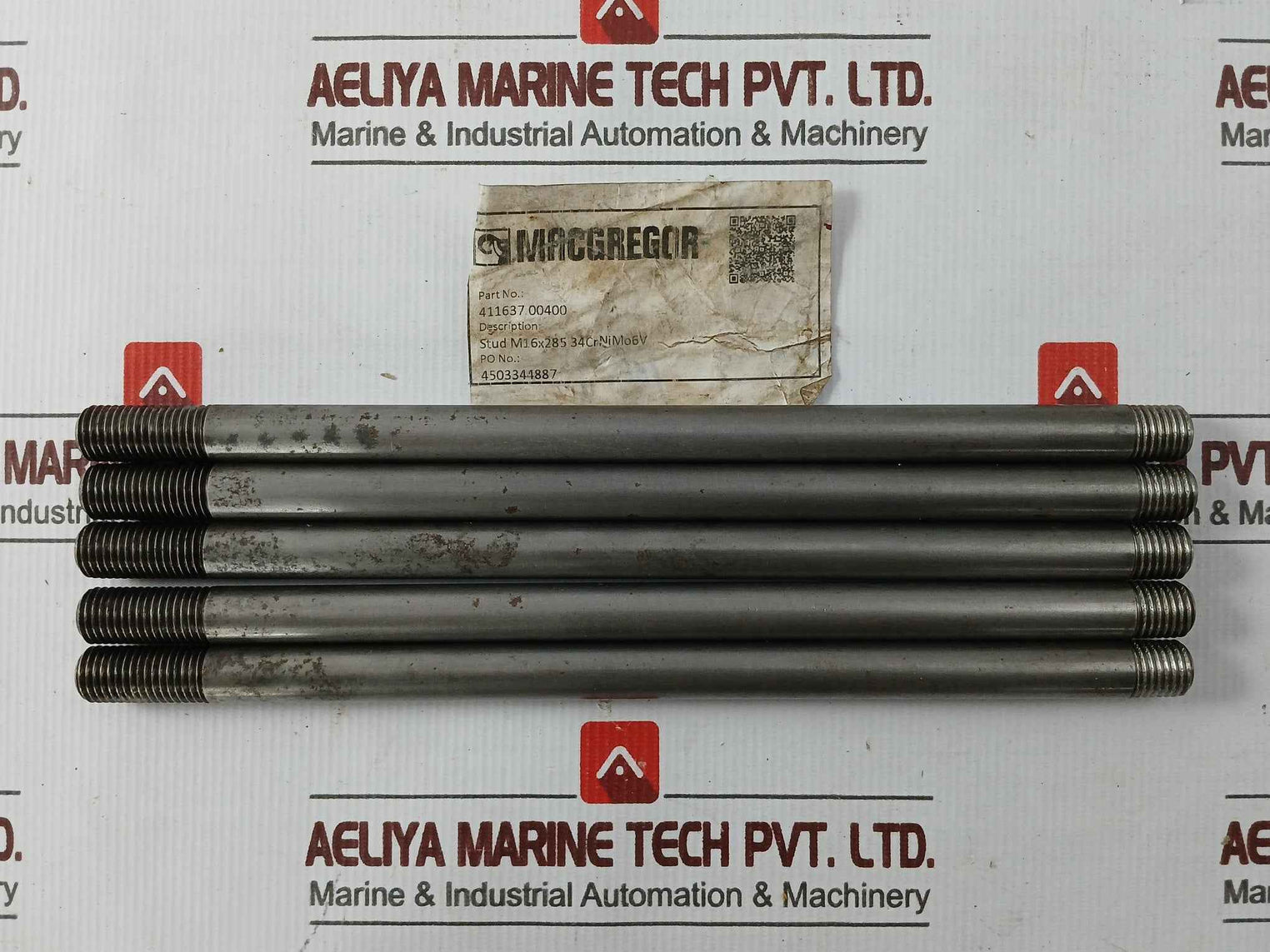 Macgregor 1074706.001 O-ring, Bushing, Check Valve, Studs, Screws, Washer Set