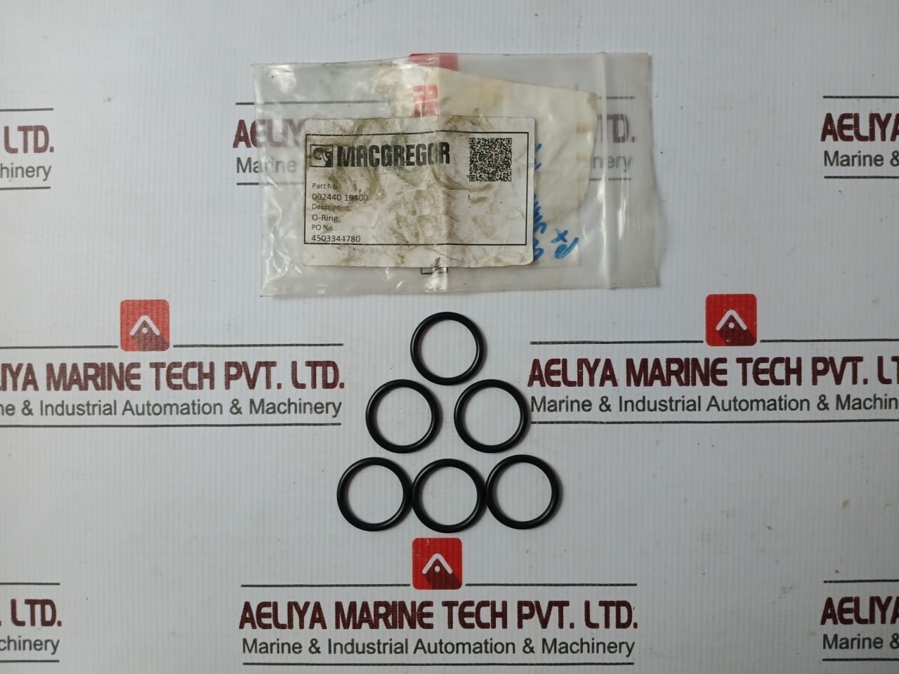 Macgregor 1074706.001 O-ring, Bushing, Check Valve, Studs, Screws, Washer Set
