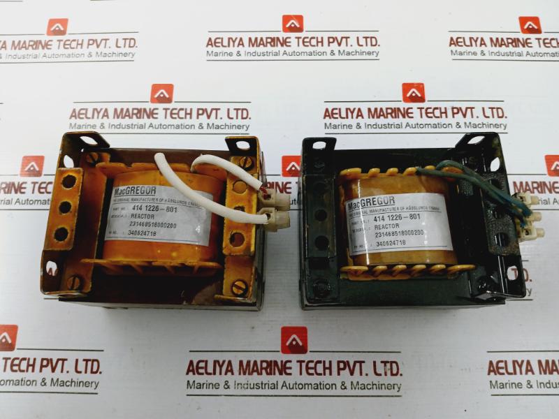 Macgregor 414 1226-801 Crown Steam Transformer 231468518000200