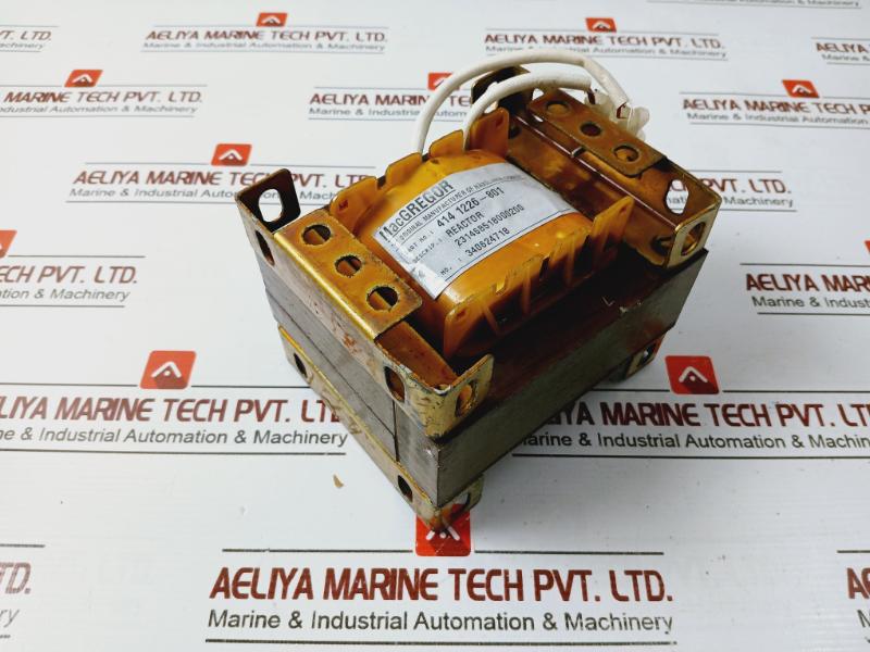 Macgregor 414 1226-801 Crown Steam Transformer 231468518000200