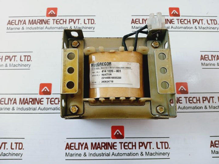Macgregor 414 1226-801 Reactor/Current Transformer 231468518000200