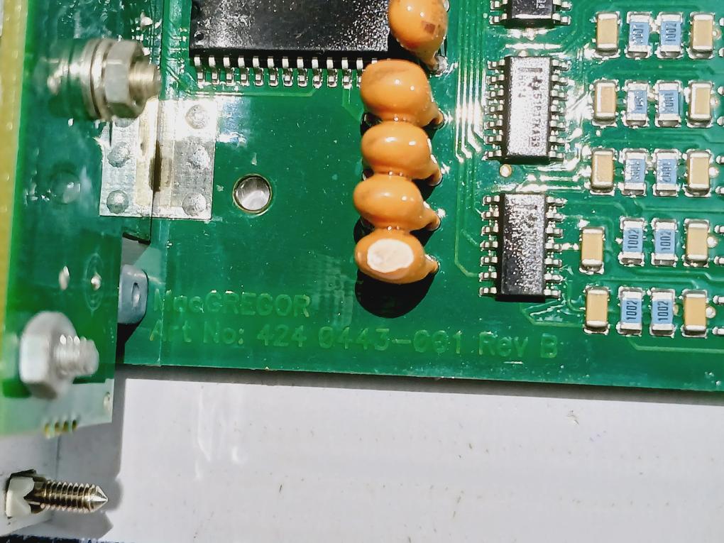 MACGREGOR 424 0443-001 Printed Circuit Board Rev B 314 3603-903