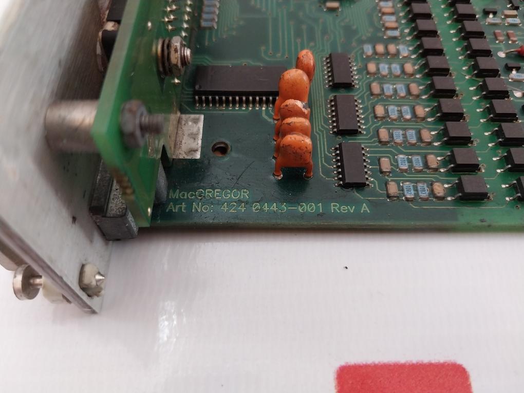 Macgregor 424 0443-001 Printed Circuit Board Rev A Mgx0401