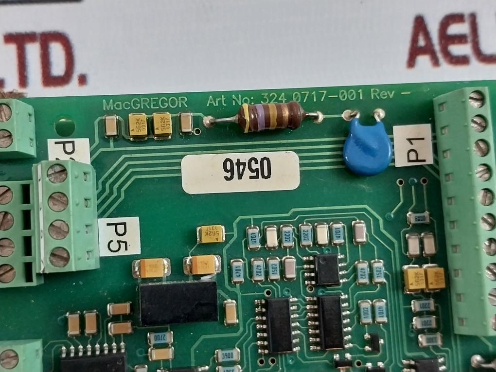Macgregor Cic 3143712-802 Communication Circuit Board
