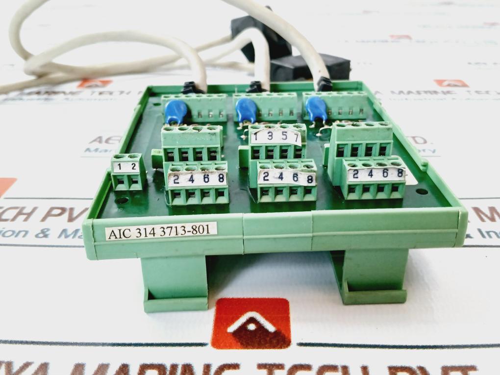 Macgregor Hagglunds Aic 314 3713-801 Angle Encoder Card Pcb